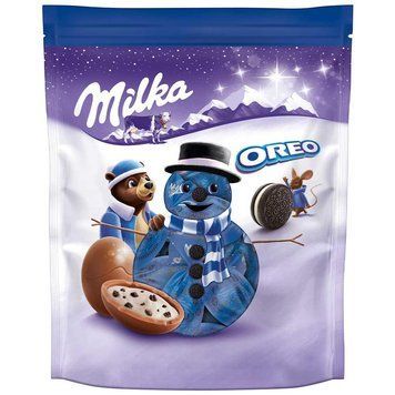 Новорічні цукерки Milka Bonbons Oreo 86g 1522 фото