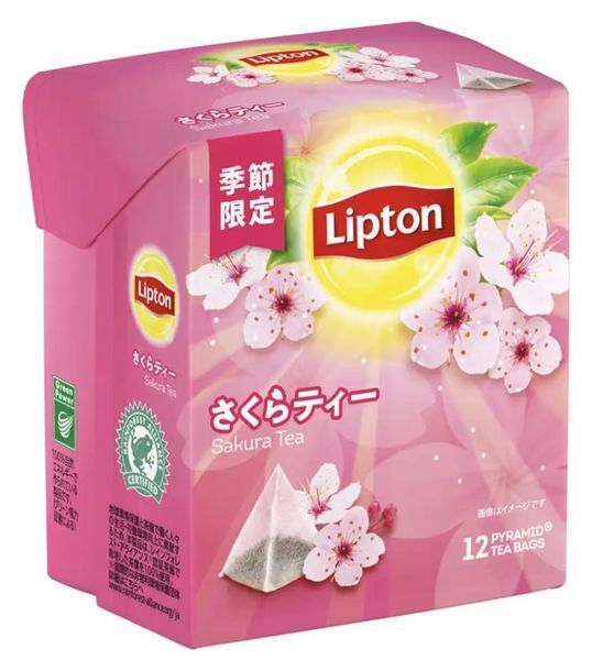 Чай Lipton Sakura Tea Japan Limited Blend 12шт 19.2 г 7238 фото
