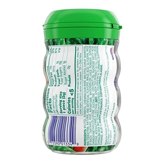 Жувальна гумка Mentos Pure Fresh кавун без цукру з ксилітом , 50 шт. 4781 фото