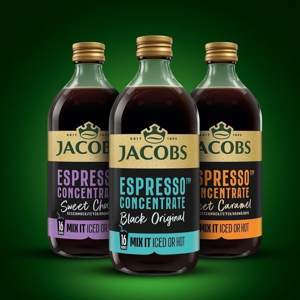 Концентрат кофе Jacobs Espresso Concentrate Black Original Sugar Free 485мл 11750 фото