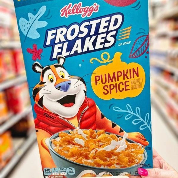 Пластівці Kellogg's Frosted Flakes Pumpkin Spice 484g (Пошкоджена коробка) 5653 фото