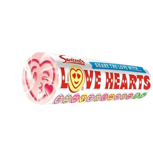 Драже Swizzels Love Hearts Giant Roll 39г 6304 фото