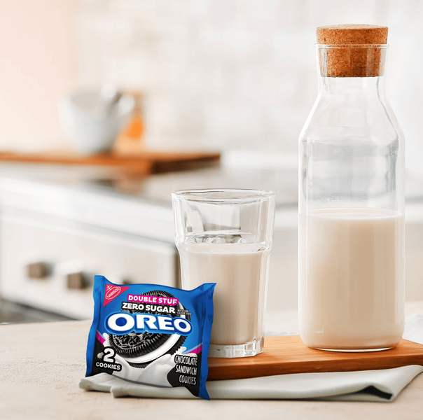Печиво Oreo Double Stuf Zero Sugar Chocolate Sandwich Cookies 290г 11557 фото