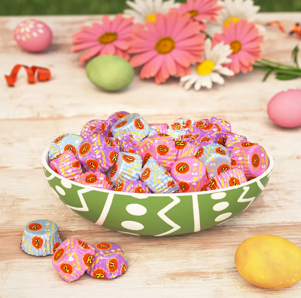 Шоколадні цукерки Reese's Peanut Butter Cups Miniatures with Spring Sprinkles 263г 8490 фото
