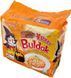 Лапша быстрого приготовления SAMYANG Buldak Quattro Cheese Ramen Hot Chicken Flavor Ramen 5 шт х 145 г 7338 фото 2