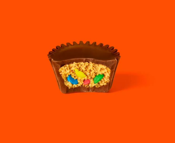 Шоколадні цукерки Reese's Peanut Butter Cups Miniatures with Spring Sprinkles 263г 8490 фото