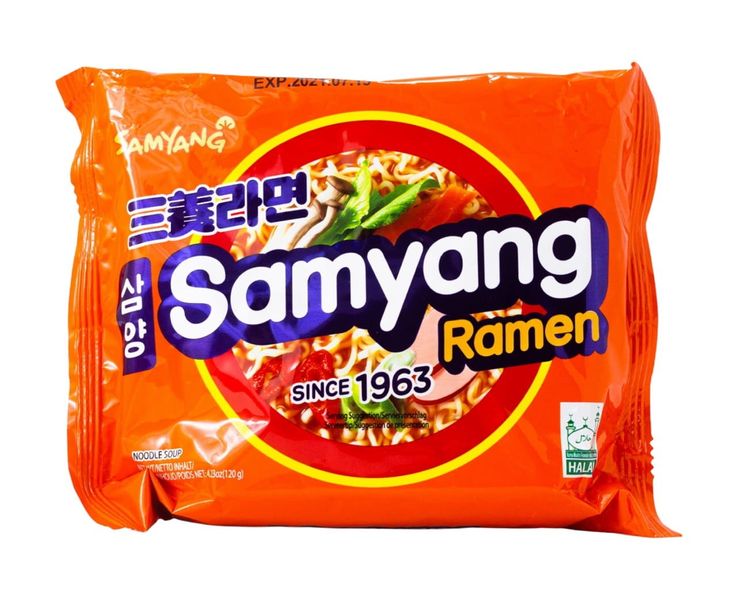 Пшенична локшина зі смаком сиру Samyang Original Ramen 120 g 5030 фото