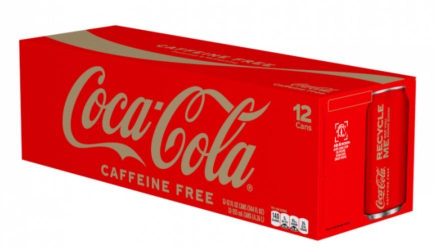 Напиток Coca-Cola Caffeine Free Soda Pop 355мл 6657 фото