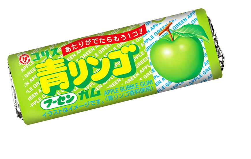 Жевательная резинка Coris Hoosen Gum Green Apple 11г 9892 фото