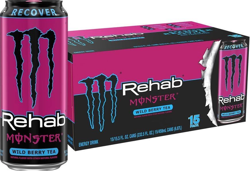 Энергетик Monster Rehab Wild Berry Tea, 458 мл 6595 фото