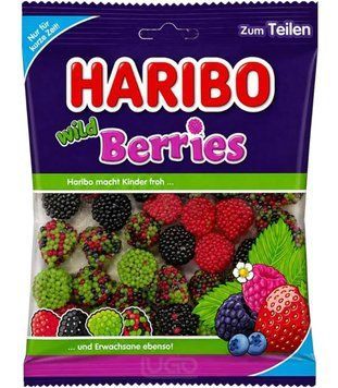 Жевательные конфеты Haribo Wild Berries 175г 11709 фото