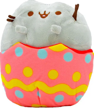 Мягкая игрушка кот в яйце Pusheen 18 см 6495 фото