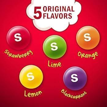 Драже Skittles Giants Vegan Chewy Sour Sweets, 116г 6324 фото