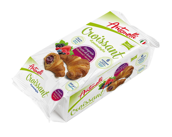 Круасани цільнозернові з ягідною начинкою Wholemeal Berries Croissant 6 шт 300 g 5265 фото