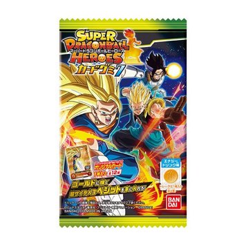 Коллекционная карточка Bandai Super Dragonball Heros Card Gummies 4587 фото