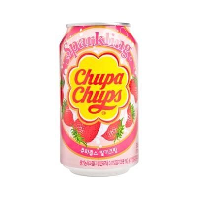 Chupa Chups Sparkling Strawberry, 345 мл 0716 фото