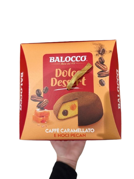 Итальянский кекс Balocco Dolce Dessert Coffee Caramelized Cream Pecan Nuts 650г 8303 фото