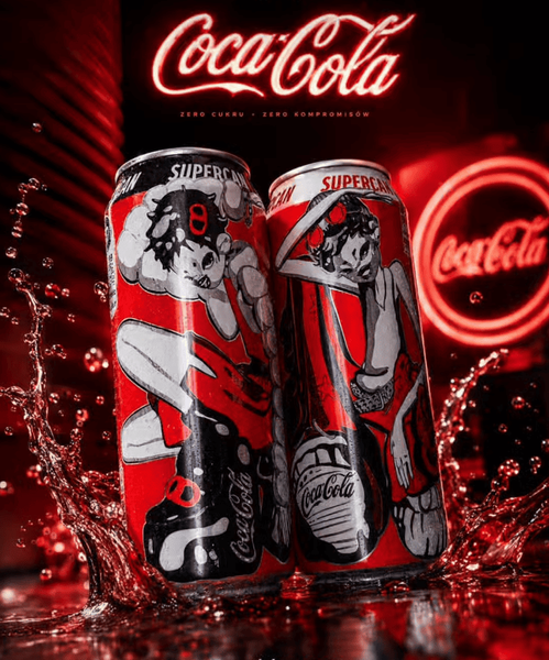Газированный напиток Coca-Cola Supercan Original Аниме 500мл 11467 фото