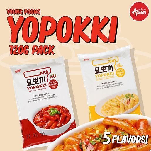 Токпокки Young Poong Yopokki Hot And Spicy Topokki 120г 7091 фото