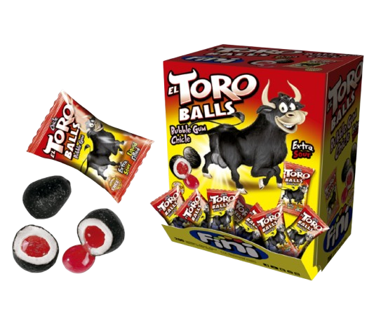 Жвачка Fini El Toro Balls 1шт 8398 фото