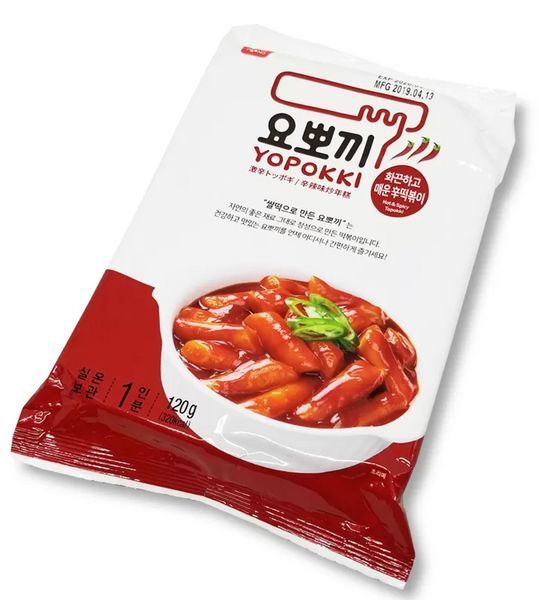Токпокки Young Poong Yopokki Hot And Spicy Topokki 120г 7091 фото