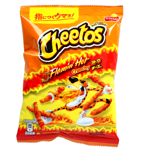 Снеки Cheetos Japan Only Flamin'Hot Super Spicy Cheese 75g 5473 фото