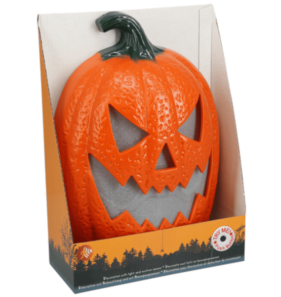 Декорации для Хэллоуин Led Halloween Mask Тыква со светом и звуком и датчиком, 1шт 9365 фото
