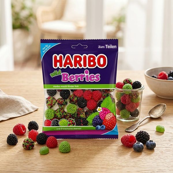 Жувальні цукерки Haribo Wild Berries 175г 11709 фото