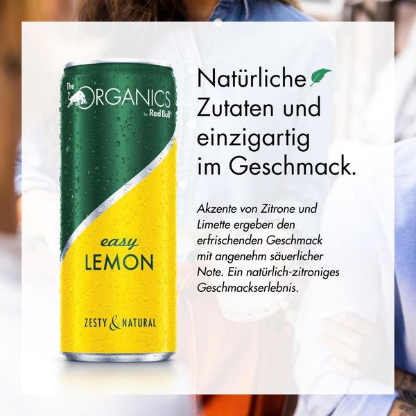 Енергетик Red Bull The Organics Easy Lemon 250 мл 7141 фото