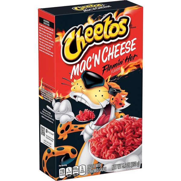 Гострі макарони з сиром Cheetos повне mac ' n Cheese Flamin Hot 160g 1473 фото