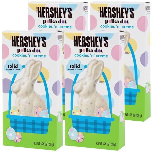 Пасхальный заец HERSHEY'S Cookies 'N' Creme Polka Dot, 120 г 6554 фото