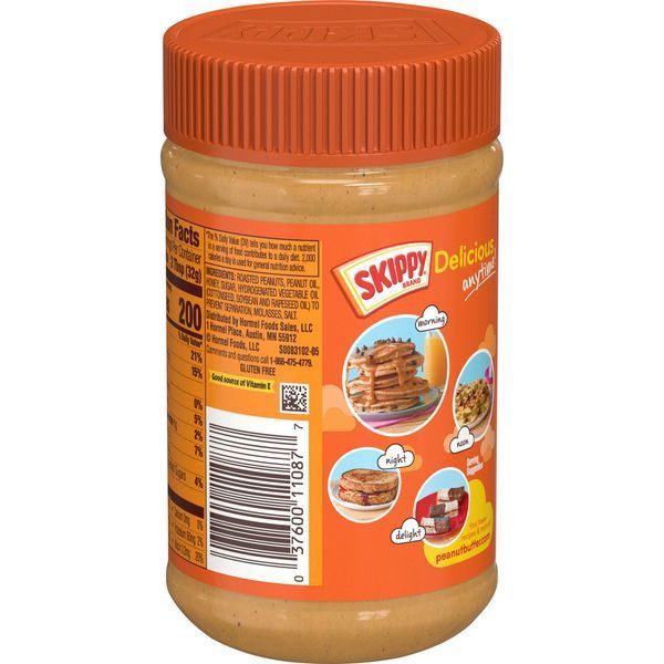 Арахисова паста Skippy Roasted HONEY Nut creamy 462g 4106 фото