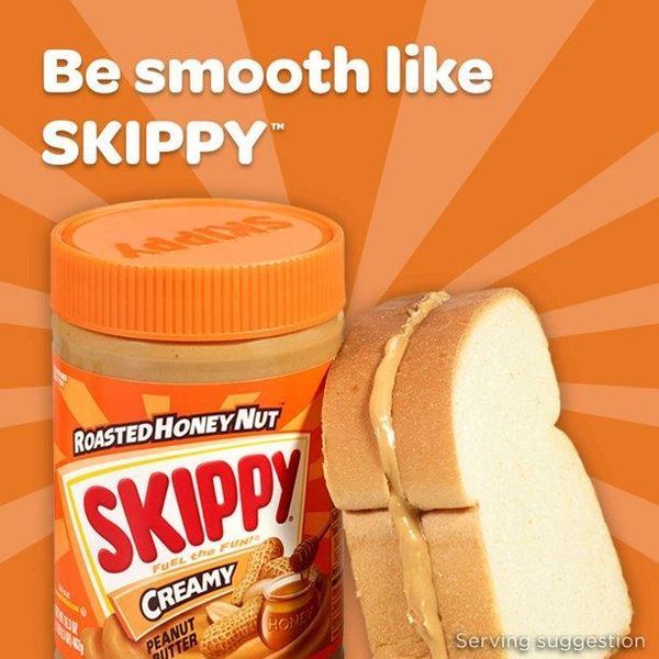 Арахисова паста Skippy Roasted HONEY Nut creamy 462g 4106 фото