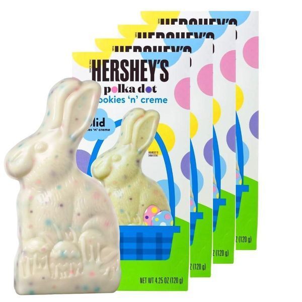 Пасхальный заец HERSHEY'S Cookies 'N' Creme Polka Dot, 120 г 6554 фото