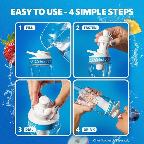 Набір картриджів для напоїв Cirkul Flyte Electrolytes Flavor Water Variety Pack 6шт 10150 фото