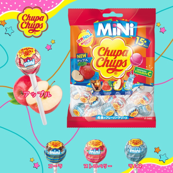 Льодяники Chupa Chups Mini Assorted Bags 15шт  8053 фото