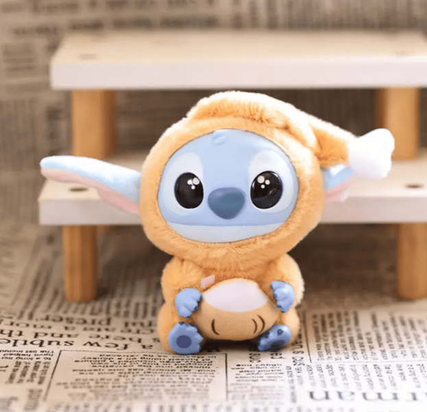 Мягкая игрушка Labubu Stitch Disney Стич с кокосовым напитком 23 см 9215 фото