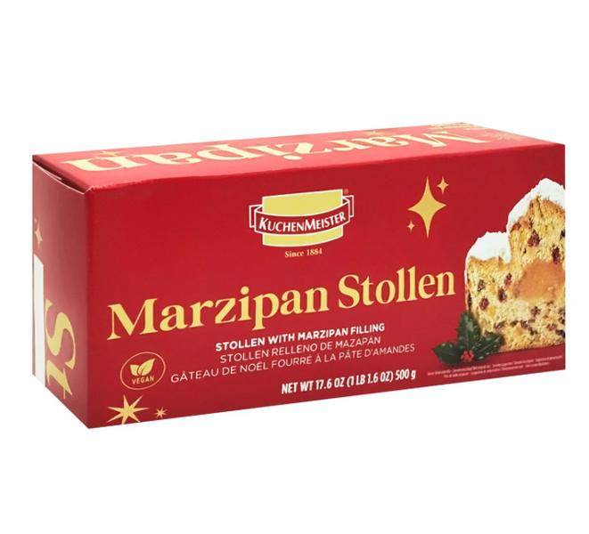 Штоллен Kuchenmeister Marzipan Stollen 500г 9801 фото