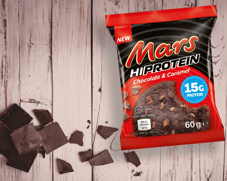 Печенье Mars Hi Protein Chocolate Caramel Cookie 60г 10350 фото