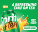 Газированный напиток Sprite Tea Lemon Flavor 355мл (Пошкоджена банка) 9014 фото 3
