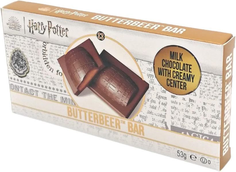 Шоколад Jelly Belly Harry Potter Butterbeer Chocolate Bar 53г 8157 фото