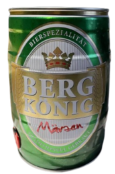 Бочка пива Bergk&ouml;nig M&auml;rzen с встраиваемым краном для розлива 5л 7680 фото
