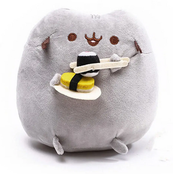 Мягкая игрушка Pusheen Sushi Кот с роллами в лапках 15см 8054 фото
