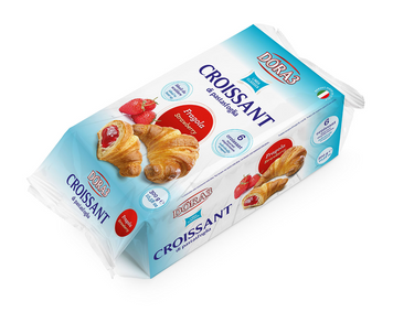 Круасаны с клубничой начинкой Antonelli Strawberry Croissant 250 g 5 шт 5266 фото