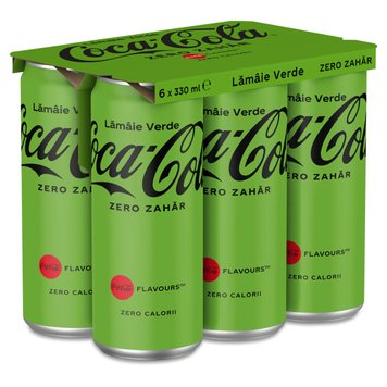 Напиток Coca Cola Lamaie Verde (Coca Cola Lime) блок 6х330 ml 4841 фото