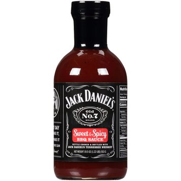 Coyc Jack Daniel's Sweet&Spicy BBQ Sauce 553g 2824 фото