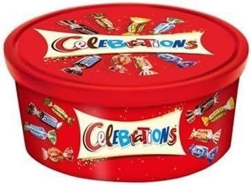 Шоколадні цукерки Mars Celebrations у подарунковій коробці 600 г 7781 фото