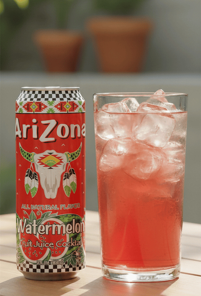 Напиток AriZona Watermelon Fruit Juice Cocktail 650мл 10596 фото