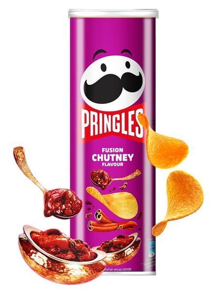 Чіпси Pringles Fusion Chutney 102г 6672 фото