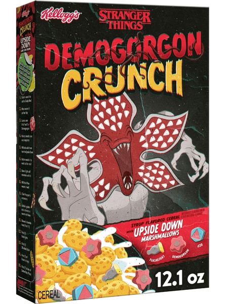 Сухий сніданок Kellogg's Stranger Things Demogorgon Crunch&nbsp;343г 10101 фото